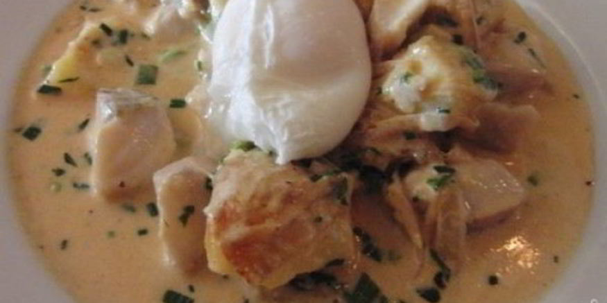 Рецепт окрошки с рыбой