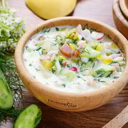 Рецепт Окрошки с ветчиной