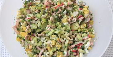 окрошка традиционная