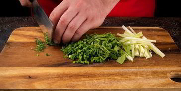 окрошка зеленая