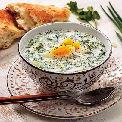 Овдух — азербайджанская окрошка