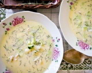 Вкусная окрошка