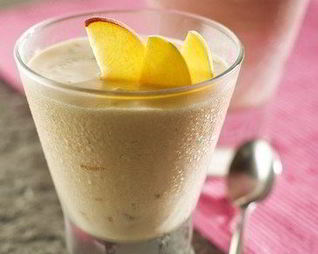 Ореховый суп с персиками