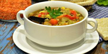 густой овощной суп