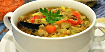 густой овощной суп