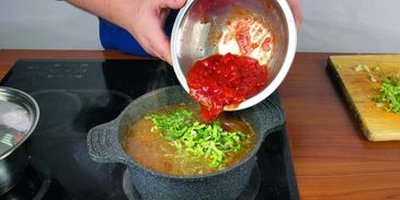 китайский овощной суп