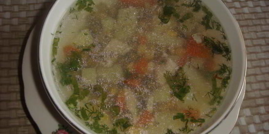Рецепт куриного-овощного суп по-мекскански