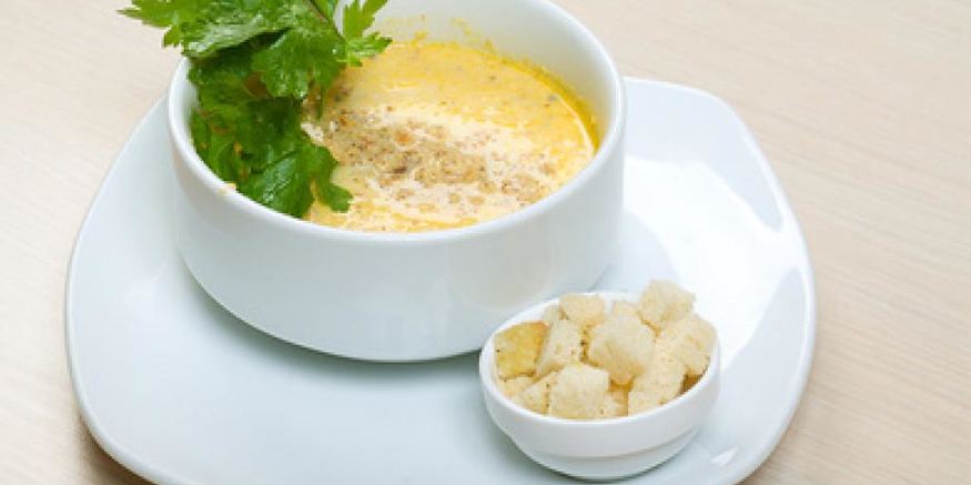 Рецепт лукового овощной крем-суп