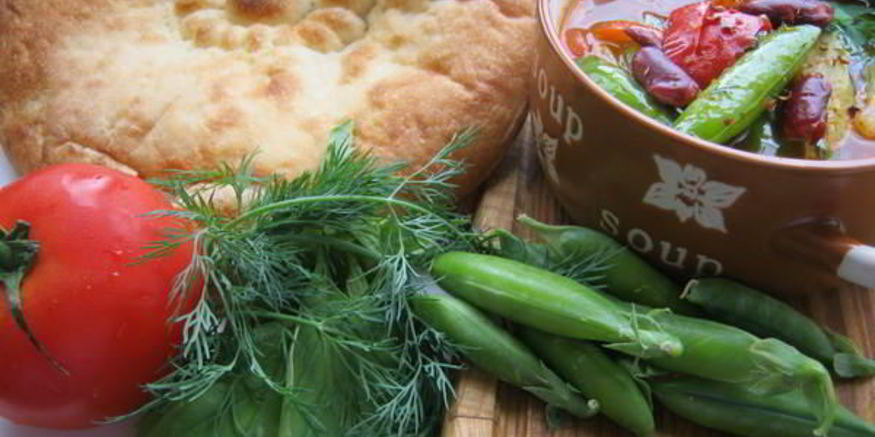 Рецепт минестроне на овощном бульоне