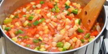 минестроне с беконом