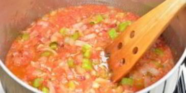 минестроне с беконом