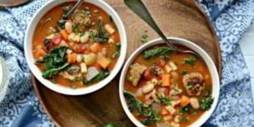 минестроне с индейкой