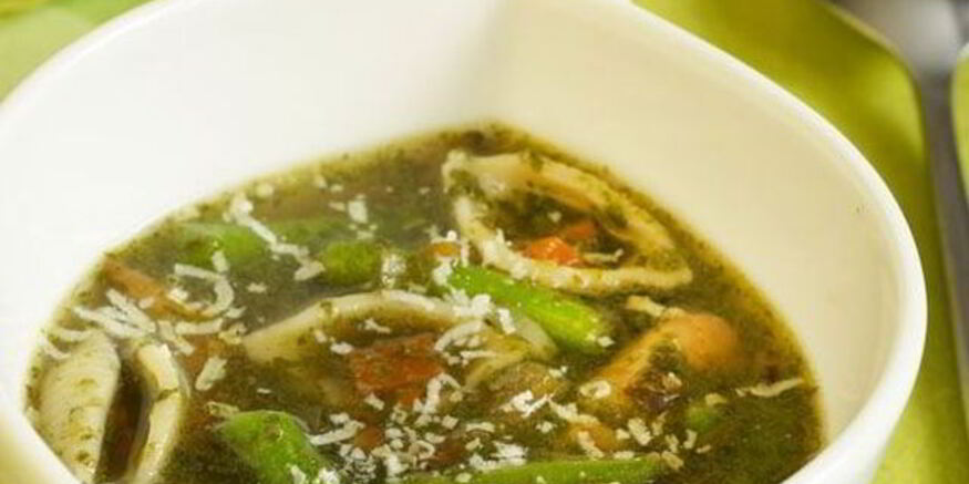 Рецепт минестроне с курицей