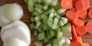 минестроне с рисом и песто из руколы