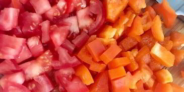 минестроне с рисом и песто из руколы