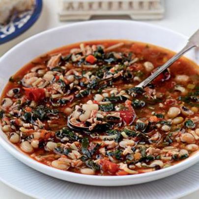 Минестроне с цесаркой