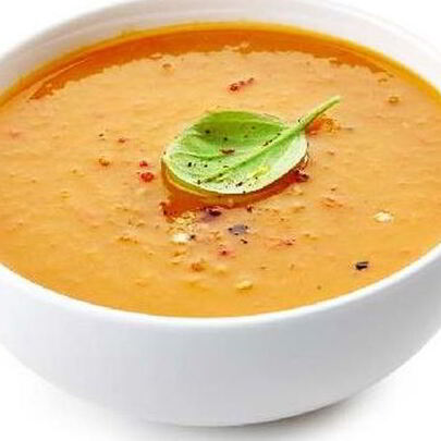 Нежный овощной суп карри