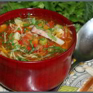Рецепт Овощного супа Минестроне