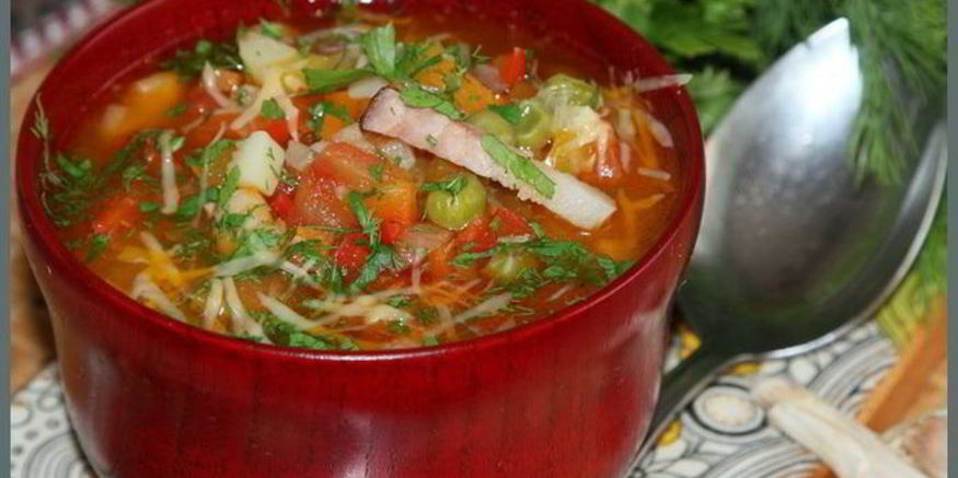 Рецепт овощного супа минестроне