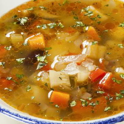 Овощной суп по-грузински