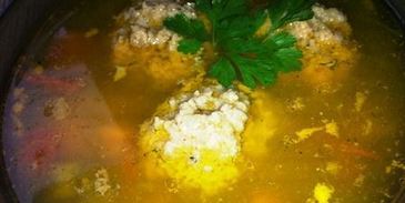 овощной суп с фрикадельками