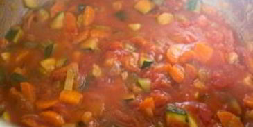 овощной суп с красной фасолью