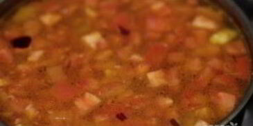 овощной суп с орегано