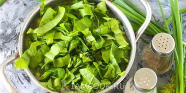 овощной суп с сельдереем и шпинатом