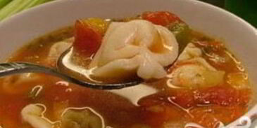 овощной суп с тортеллини