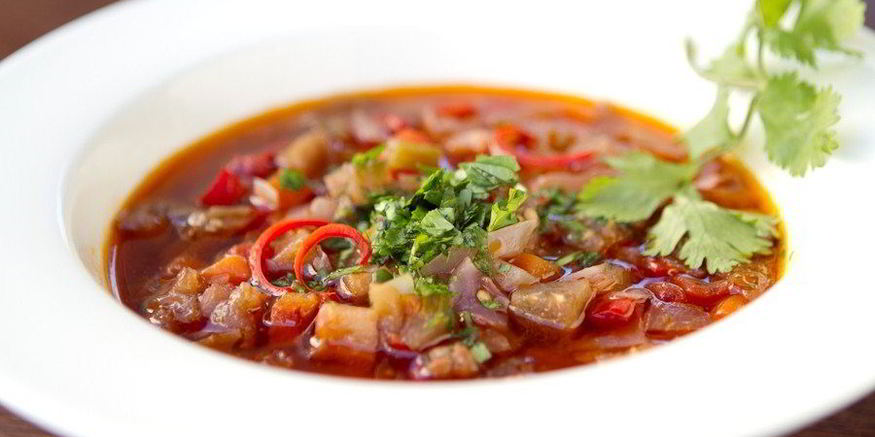 Рецепт овощного супа со специями