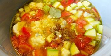 овощной суп в мультиварке