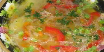 овощной суп веселенький