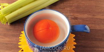 постный овощной суп с сельдереем