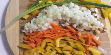 рыбный суп-лапша с овощами