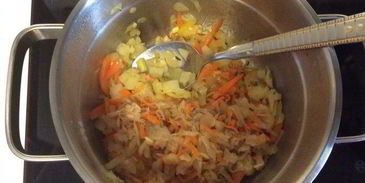 рыбный суп-лапша с овощами