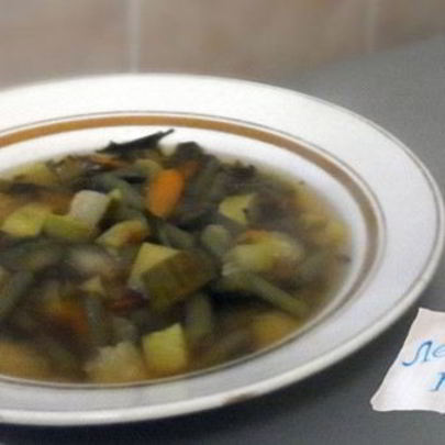 Согревающий овощной суп