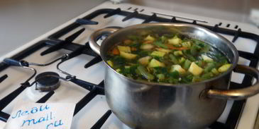 согревающий овощной суп