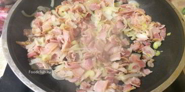 суп минестроне с беконом и стручковой фасолью