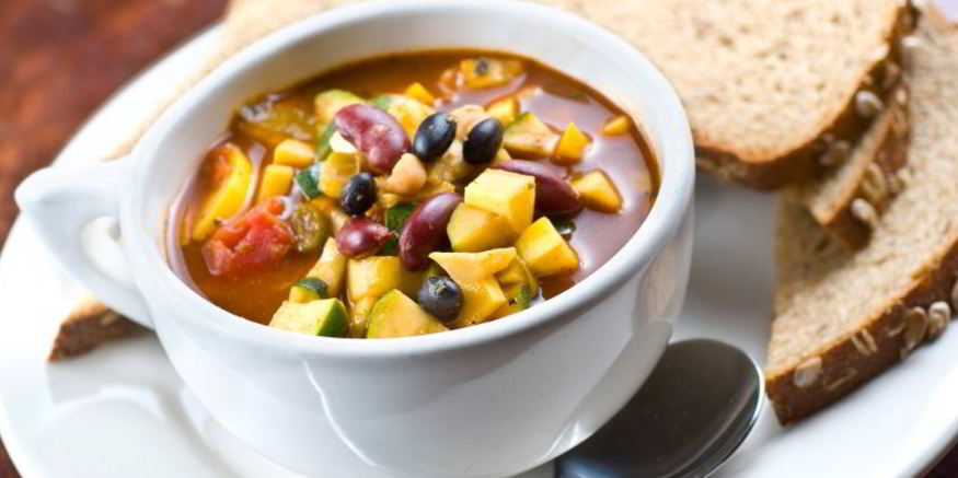 Рецепт супа овощной без мяса