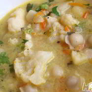 Рецепт Супа овощной с пельменями