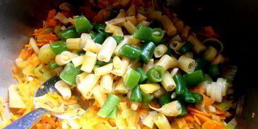 вегетарианский супчик минестроне