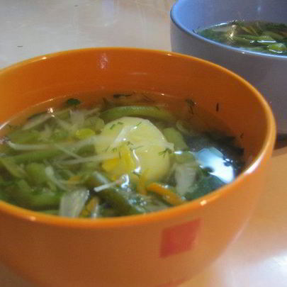 Зимний овощной суп