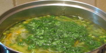 зимний овощной суп