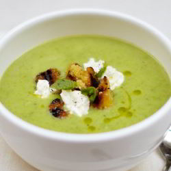 Суп с копченостями