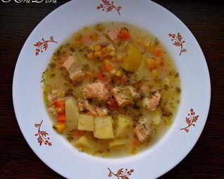 Финская похлебка с кукурузой