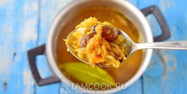 постный гречневый суп