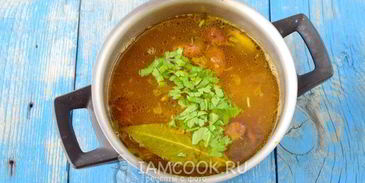 постный гречневый суп