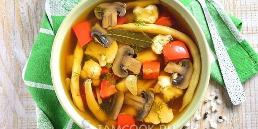 Рецепт постного супа без масла