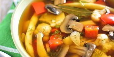 постный суп без масла