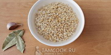 постный рассольник с перловкой